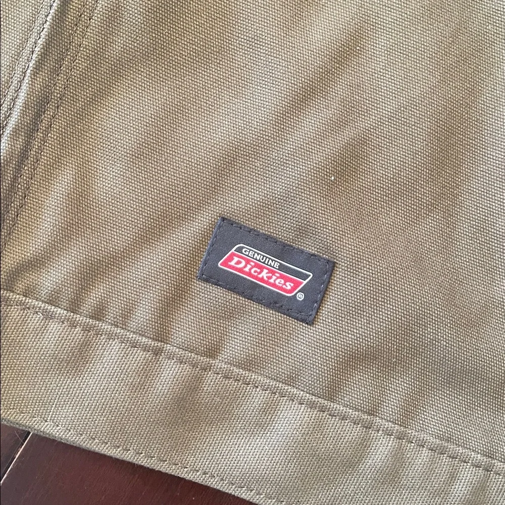 Dickies Womens Army Green Moss Eisenhower Woven Duck Jacket nwt small